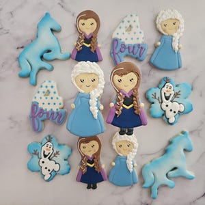 Ice Princess Frozen Cookies