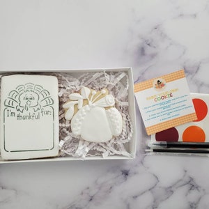 Paint Your Own Thanksgiving Cookies Boxed Set