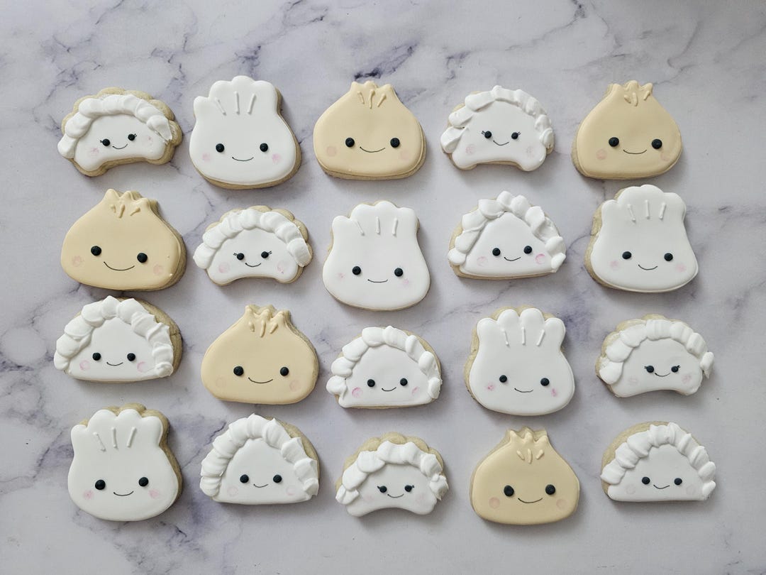 Little Dumpling / Dim Sum Mini Cookies - Etsy