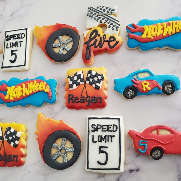 Hot Wheels/ Race / Cars Cookies