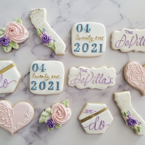 Wedding Cookie Set