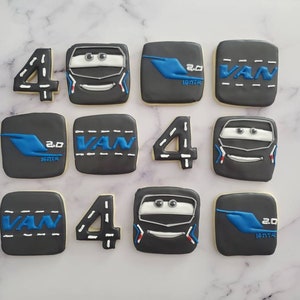 Jackson Storm / Cars Cookies