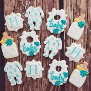 Baby Shower Tropical Cookies II