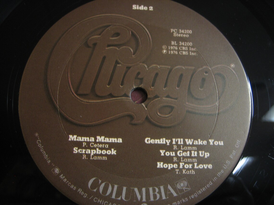 Chicago X Chocolate Vintage Vinyl Record Album LP Gatefold Etsy