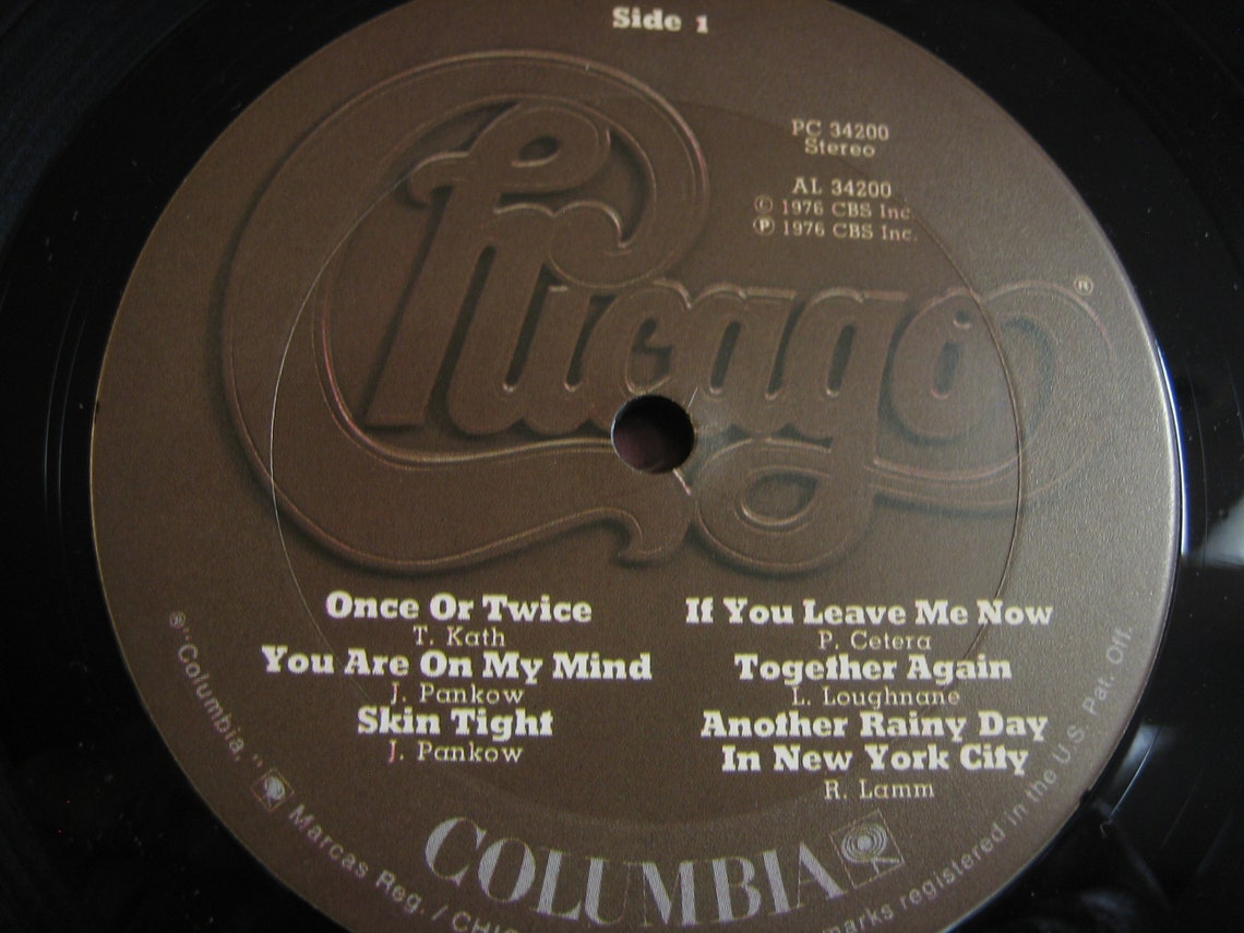 Chicago X Chocolate Vintage Vinyl Record Album LP Gatefold Etsy