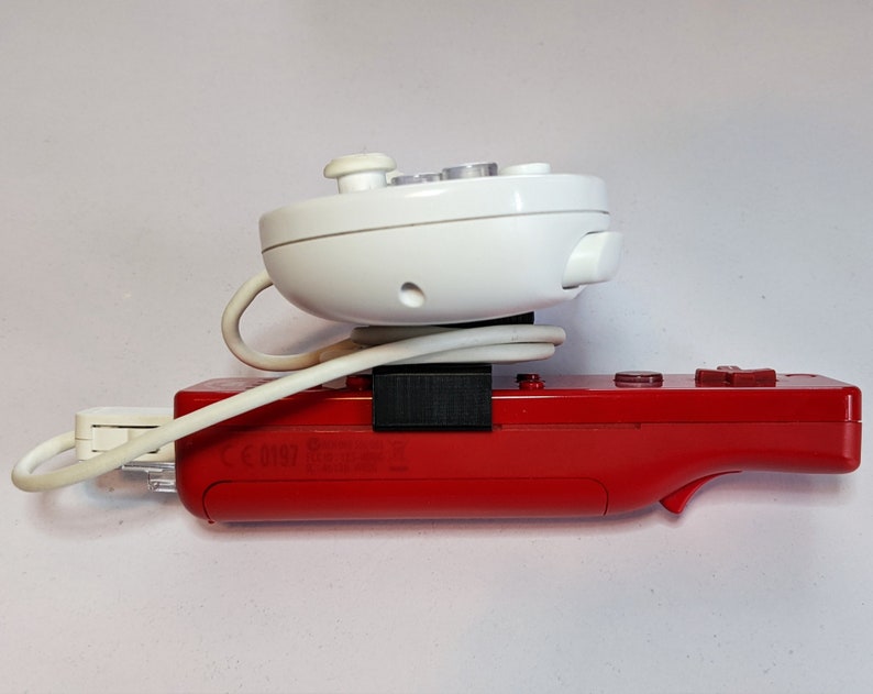 Wii Classic Controller to Remote Clip Etsy