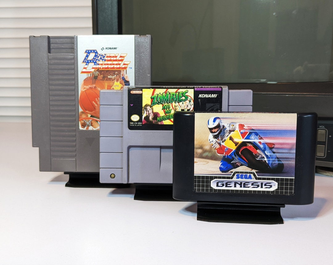 Game Cartridge Display Stand 2 Pack Etsy