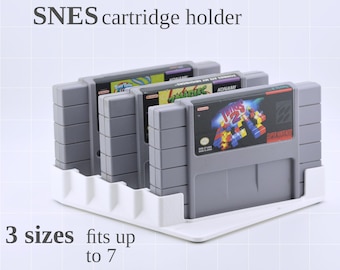 SNES Cartridge Display Holder