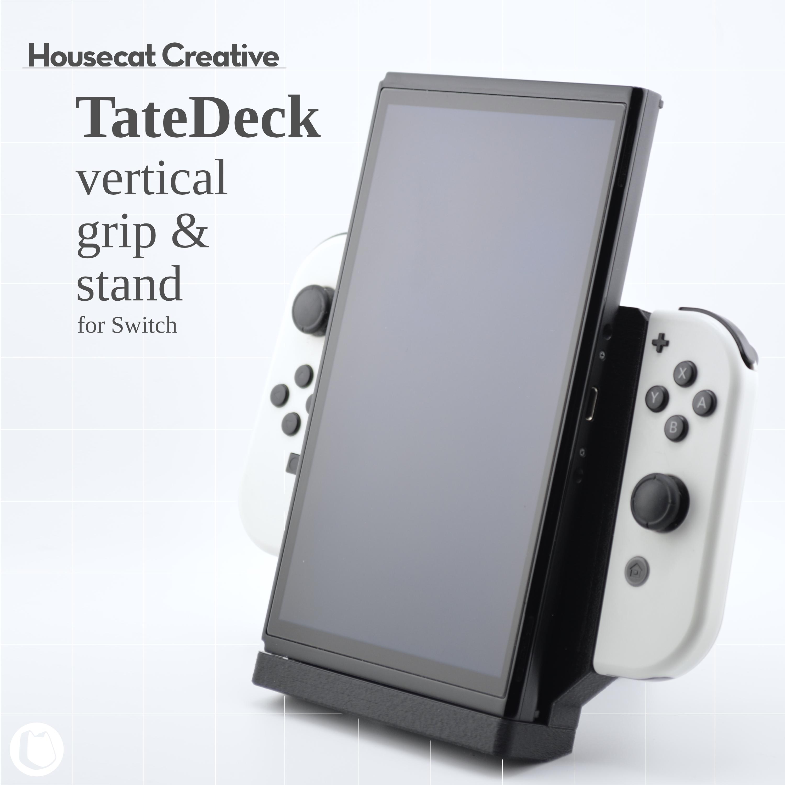 Tatedeck Vertical Grip and Stand for Nintendo Switch - Etsy