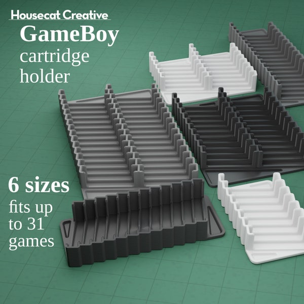 Gameboy / GBA Cartridge Display Holder (angled)