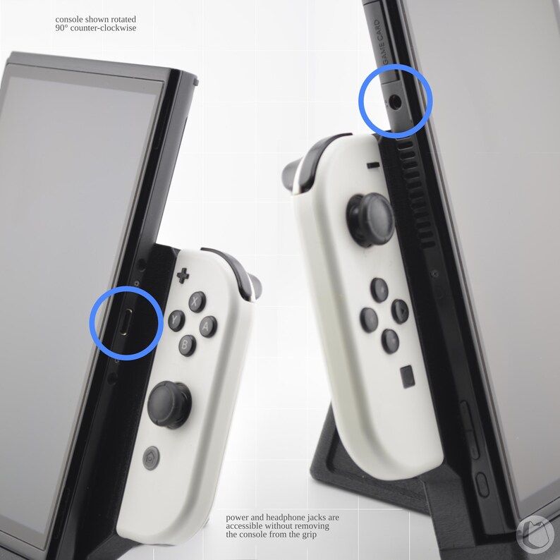 Tatedeck Vertical Grip and Stand for Nintendo Switch - Etsy