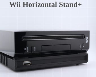 Horizontal Stand+ for Nintendo Wii - Etsy