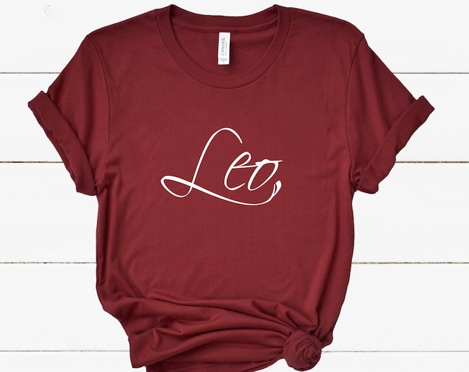 Leo Zodiac T Shirt