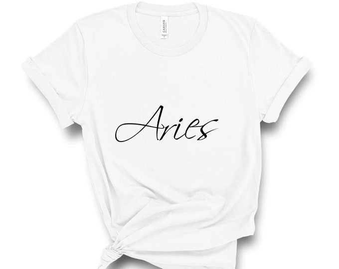 Aries Zodiac T Shirt