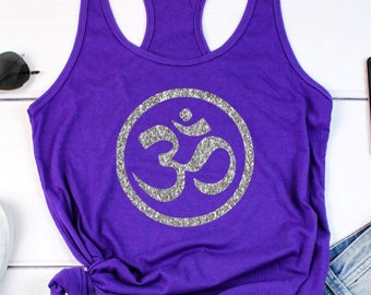 Ohm Symbol Yoga Tank Top