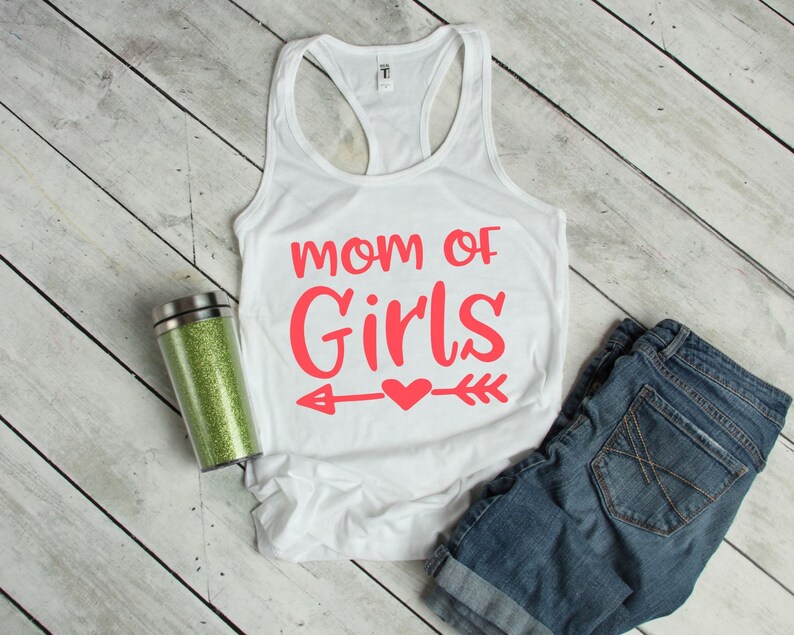 Mother Gifts From Daughters Worlds Greatest Girl Mom Shirt Summer Tank Tops For Mom Life Mom Of Girls Tank Top For Women Spring Apparel