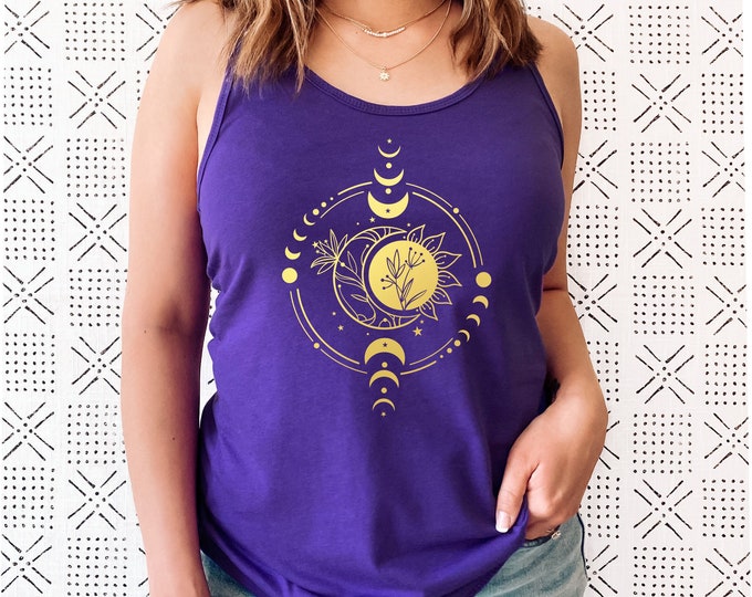 Celestial Moon Tank Top