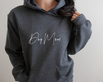 Dog Mom Script Hoodie