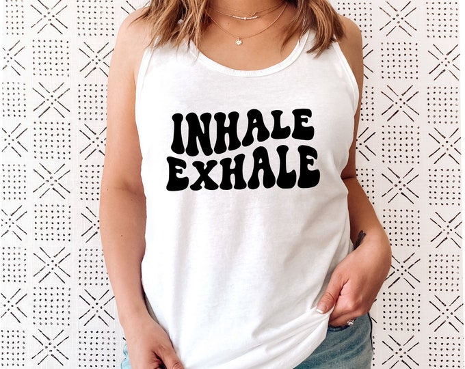 Inhale Exhale Yoga Tank Top