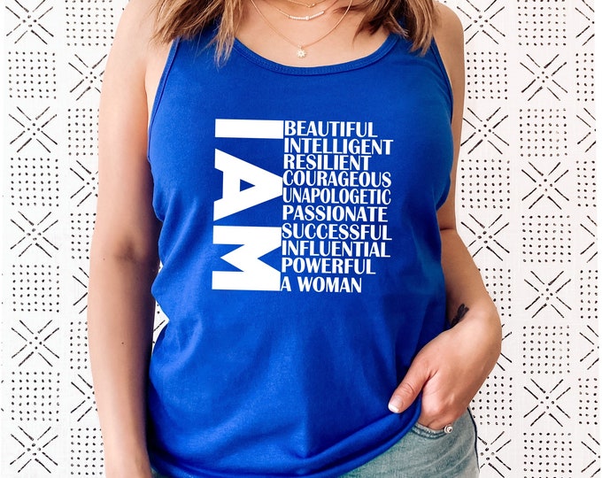 I Am A Woman Tank Top