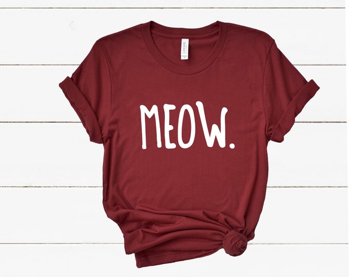 MEOW T Shirt