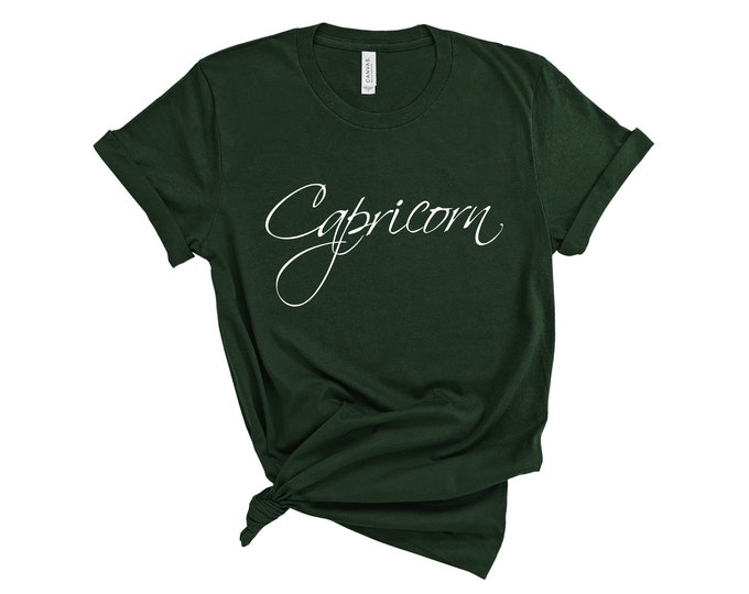 Capricorn Zodiac T Shirt