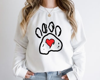 Paw Print Sweatshirt
