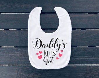 Daddy's Little Girl Infant Bib