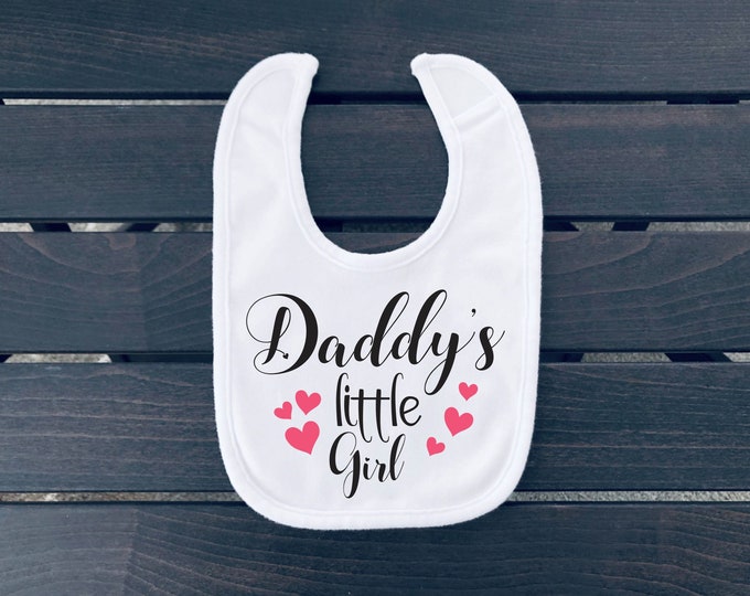 Daddy's Little Girl Infant Bib
