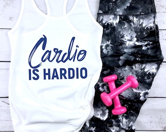 Cardio Is Hardio Workout Tank Top