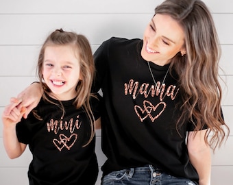 Mama and Mini Glitter Shirt