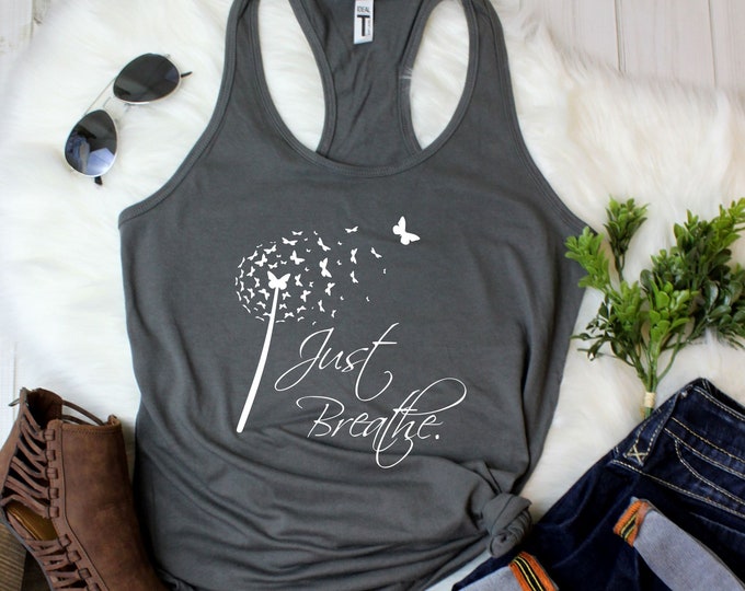 Just Breathe Tank Top