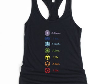 7 Chakra Yoga Tank Top