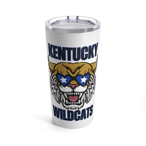 Kentucky Tumbler 20oz,  Ky Wildcats Tumbler 20 oz., Go Cats Tumbler, Kentucky Tumbler, KY wildcats Gift Idea