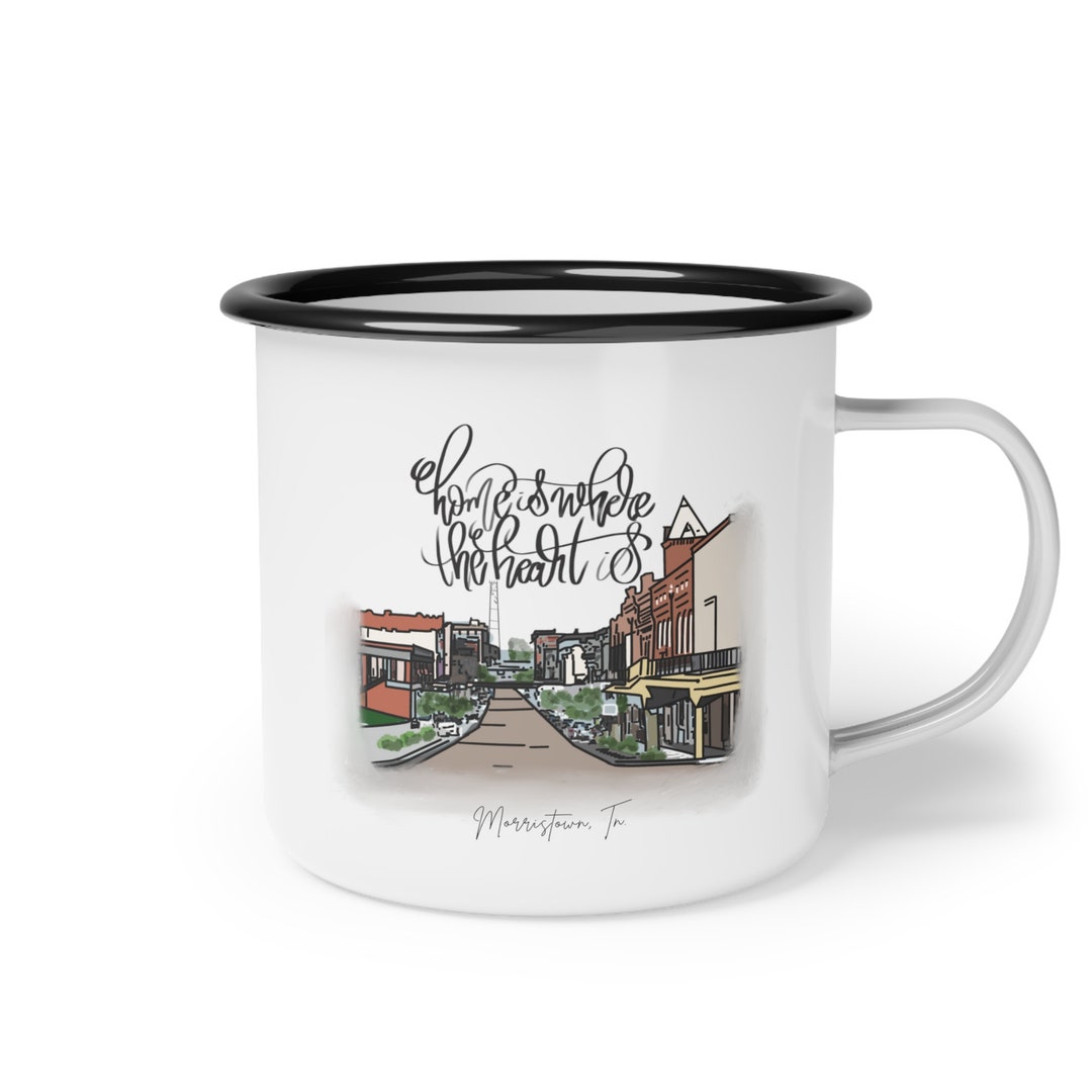 Morristown, Tn. Enamel Camp Cup, Morristown, Tn Gift, East Tn Small