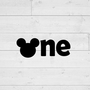 First Birthday svg, Mouse Birthday svg, one svg, mouse head svg, mouse ears svg