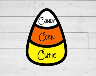 Candy Corn Cutie svg, Candy Corn svg, Candy svg, Halloween svg, Fall svg, Trick or Treat svg, INSTANT DOWNLOAD