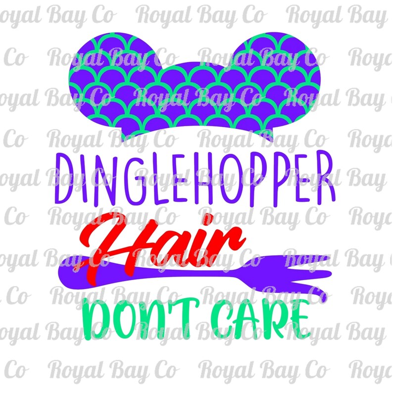 Download Dinglehopper Hair Don't Care Svg Free