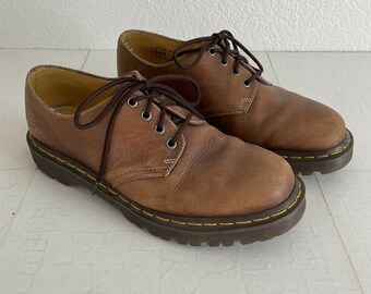 doc martens shoes brown