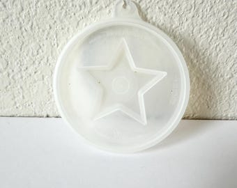 Tupperware Star Shaped Jello Mold Insert #632 Size 4" - Vintage Tupperware Jel-N-Serve Mold Replacement Parts