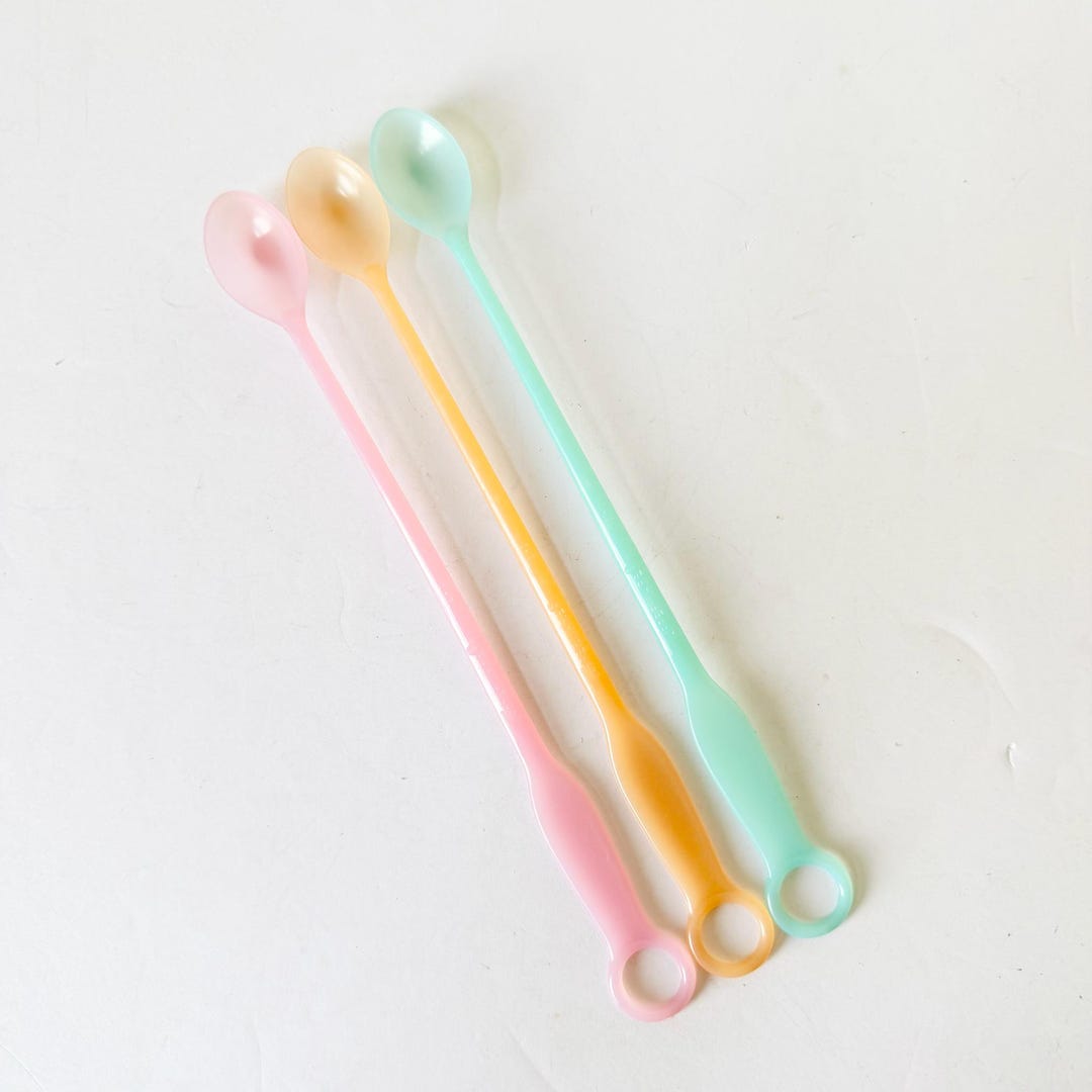 Tupperware Sticks Vintage Tupperware Stirrer Swizzle Sticks Set of 3 - Long Handles Iced ...