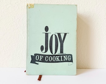 1967 Vintage Joy of Cooking Hardback Cookbook - Mid Century Collectible Cookbook - Vintage Recipes
