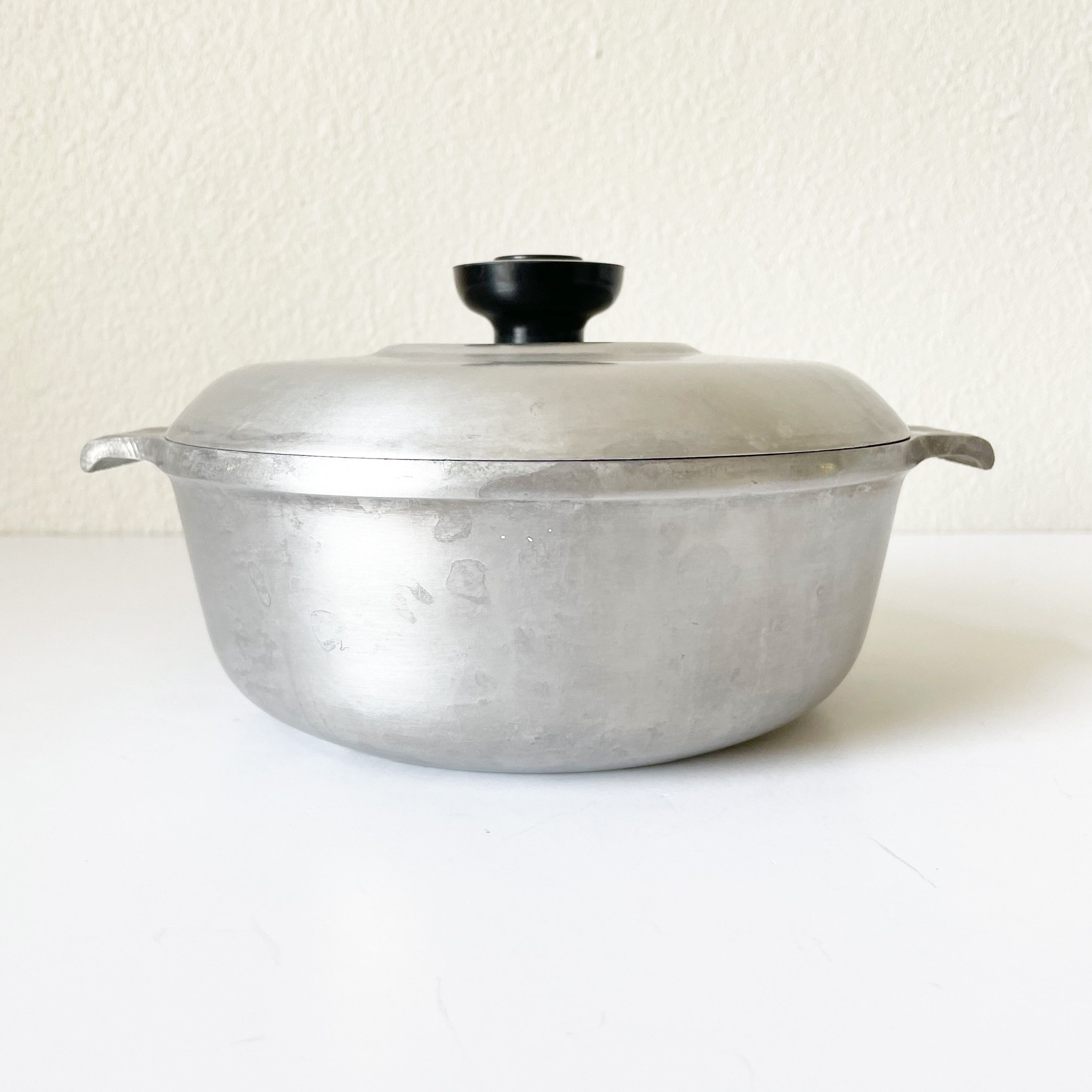 アルミニウム鍋 WagnerWare社 1930-40年代 アメリカヴィンテージ Vintage Wagner Ware Magnalite 2 QT Dutch Oven, Sidney 4054