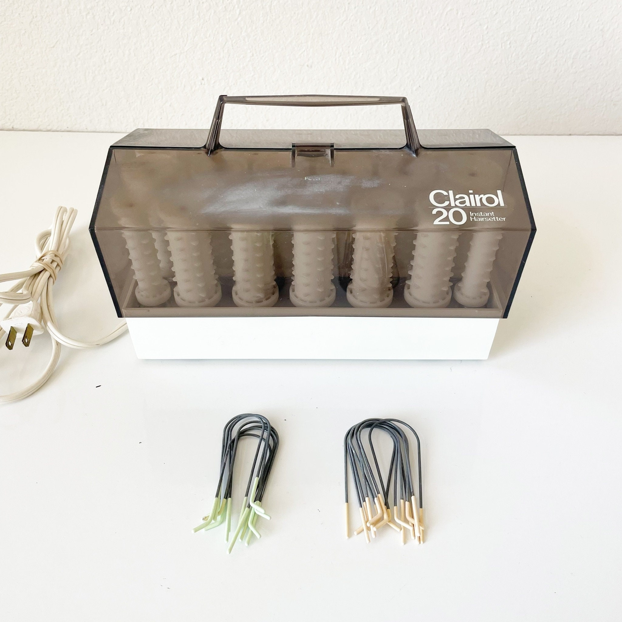 Vintage Hot Rollers, Clairol 20 Instant Hairsetter for Tighter
