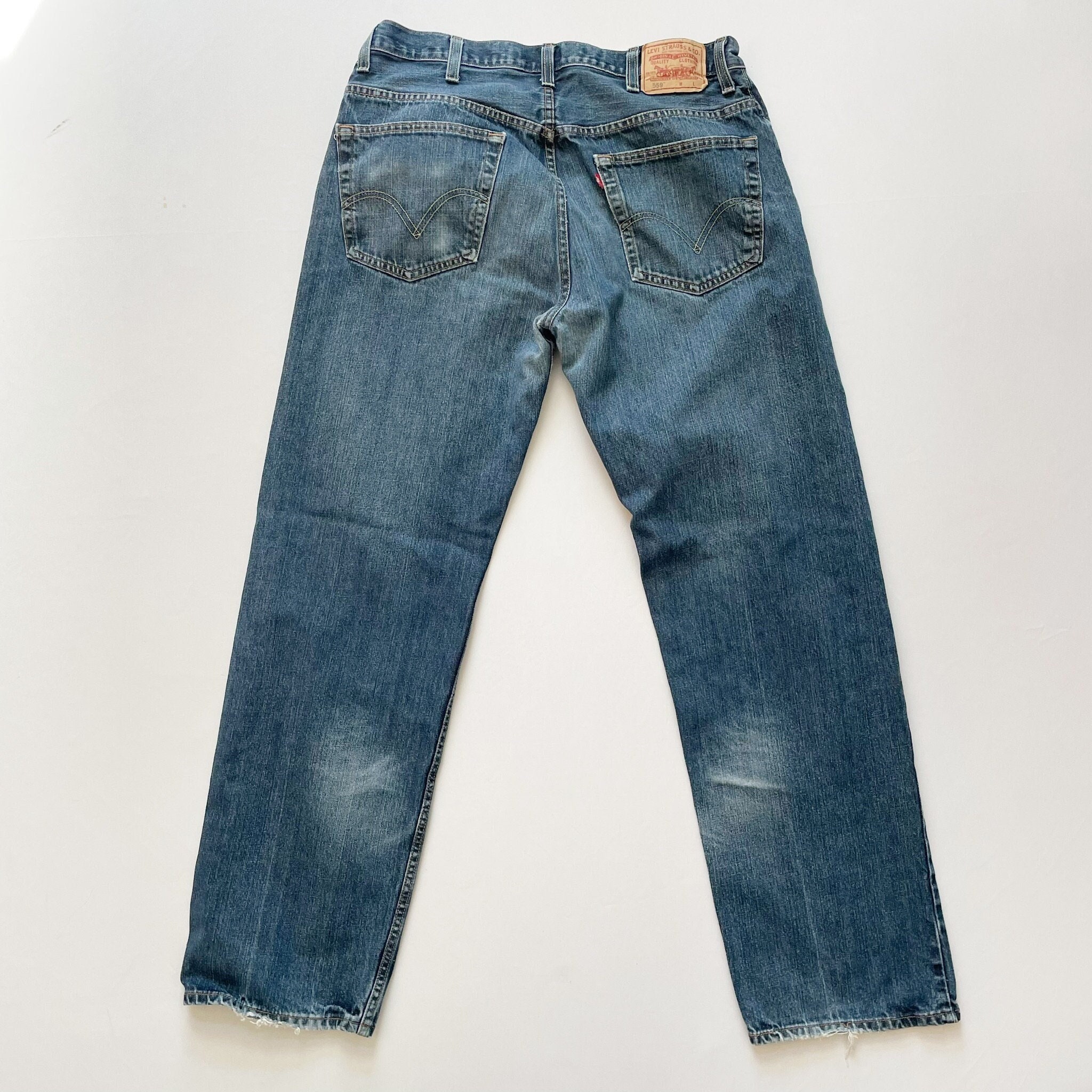 Vintage Levis Straight Leg Jeans - Etsy Vintage Levis Straight Leg Jeans - Etsy