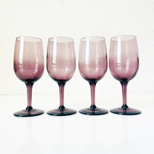 Purple Glassware Etsy