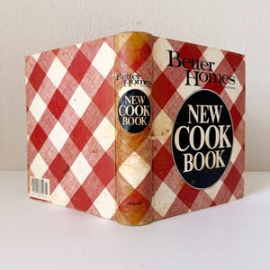 1981 vintage kookboek voor betere huizen en tuinen, modern kookboek uit het midden van de eeuw Vintage eenvoudige recepten, koken met oud receptenboek