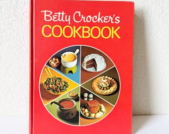 1973 Betty Crocker's Cookbook with Hard Cover, Vintage Betty Crocker's Cookbook - Mid-Century Recipes