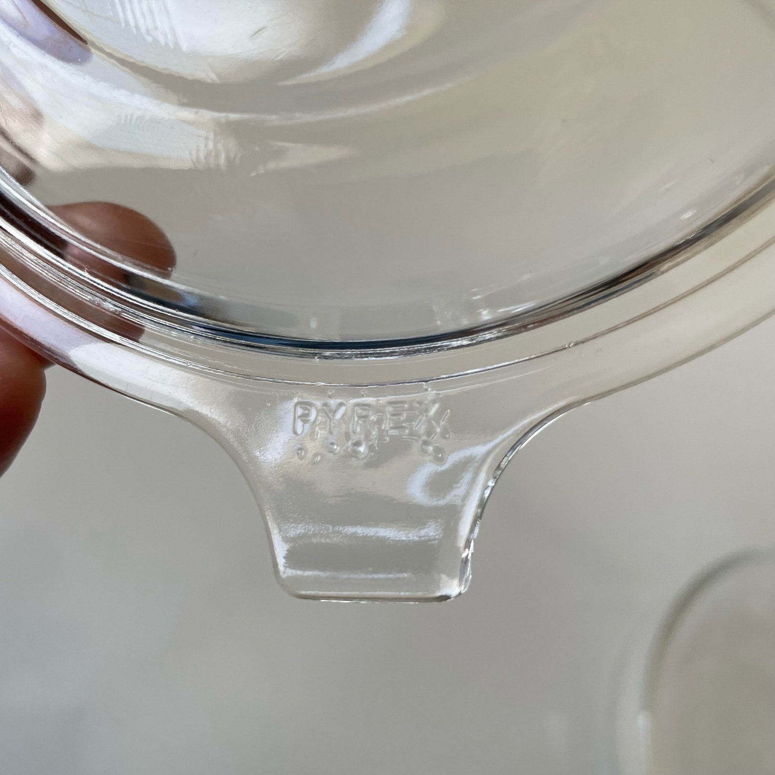 Vintage Pyrex 019 Clear Glass Bowl 12 Oz Baking Mini Etsy