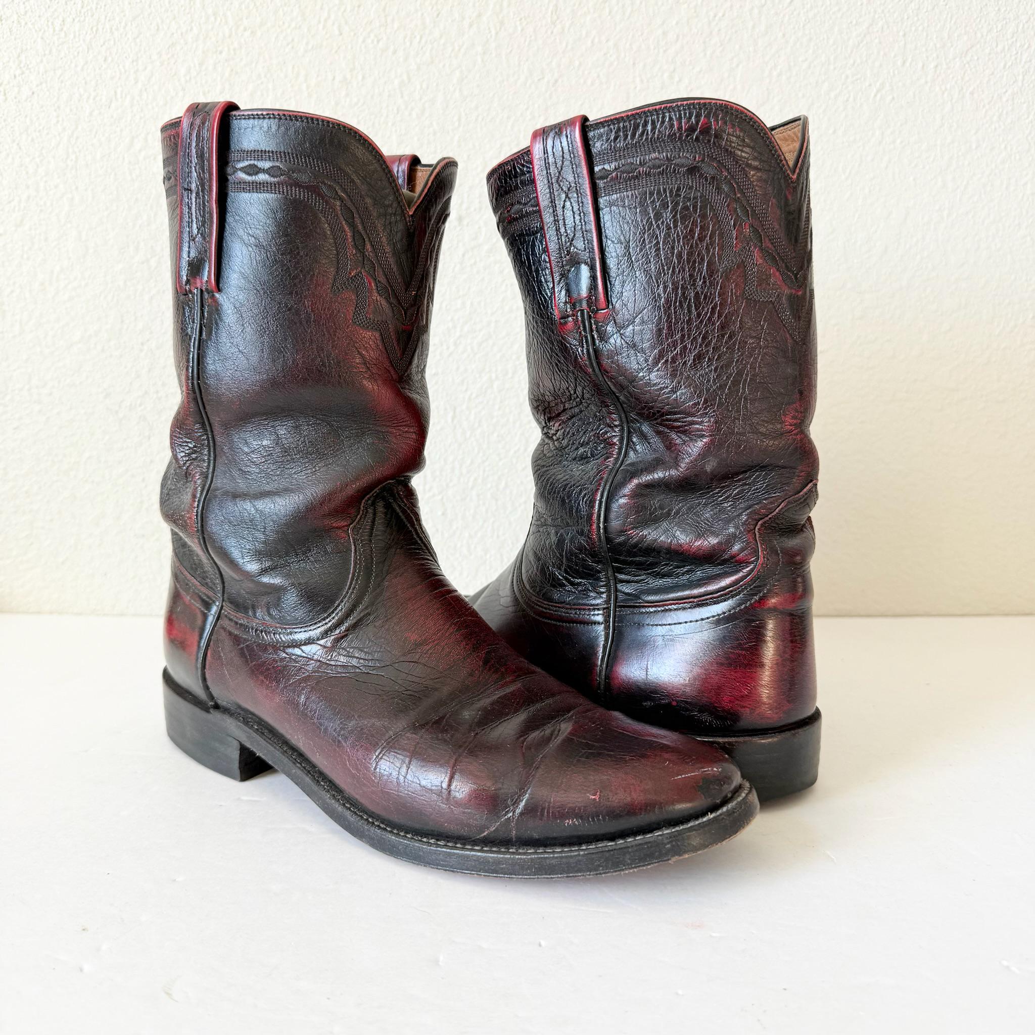 JUMP New York Black Leather “Justin” Boots size 12 Rocky IronClad Waterproof Work Boot – Rocky Boots main image 2